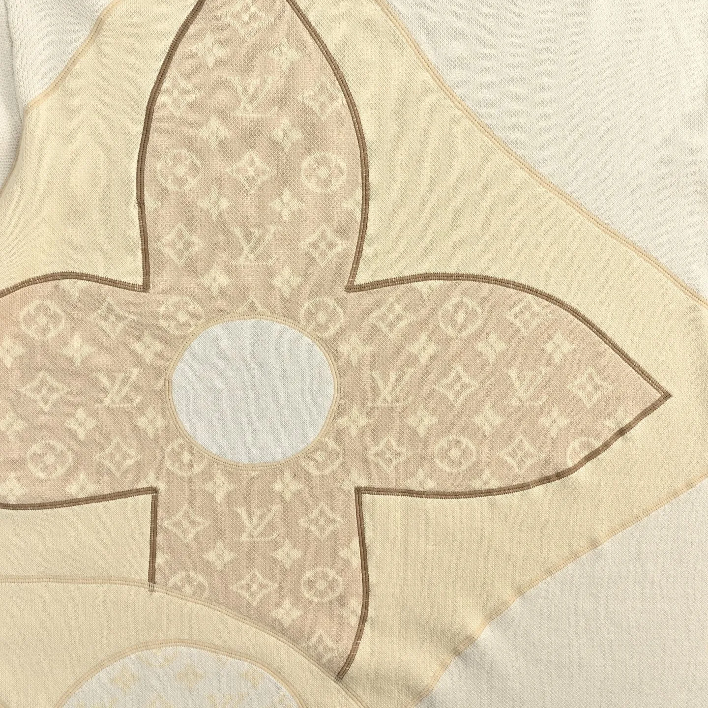 Louis Vuitton/Louis Vuitton presbyopia four-leaf clover knitted short sleeves